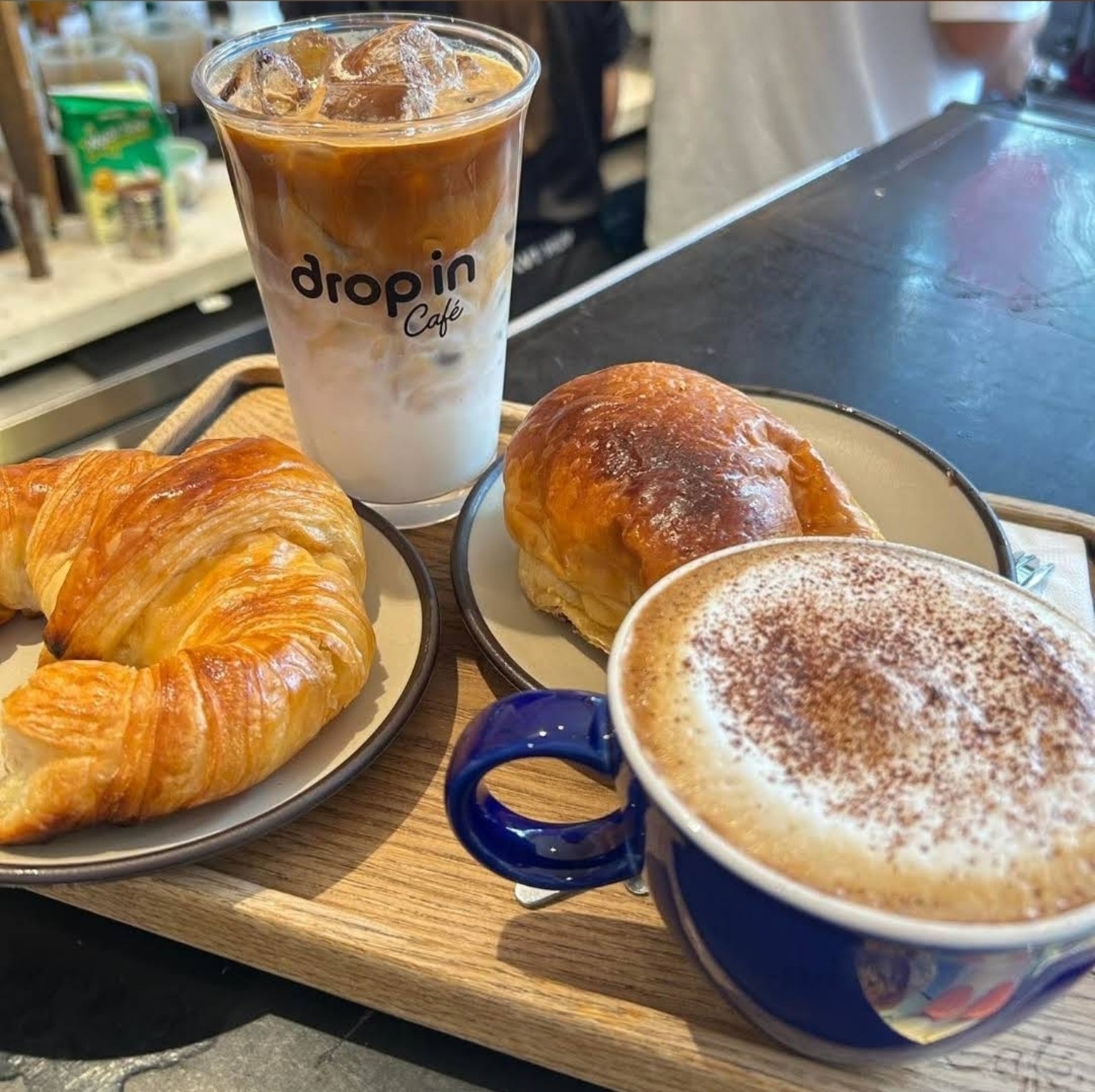 Coffee meets a little indulgence.